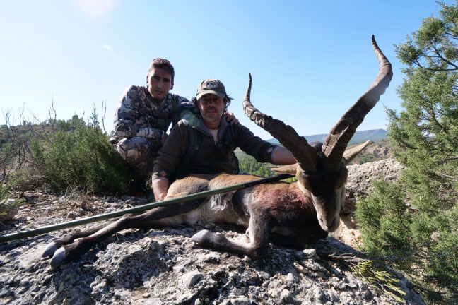 Gescin Hunting stalking of Ibex